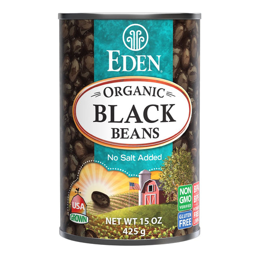 Eden Foods Organic Black Beans, 15 oz