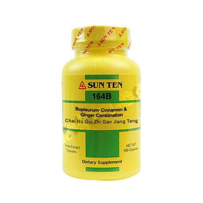 Sun Ten Chai Hu Gui Zhi Gan Jiang Tang Bupleurum, Cinnamon & Ginger Combination 164B Capsules