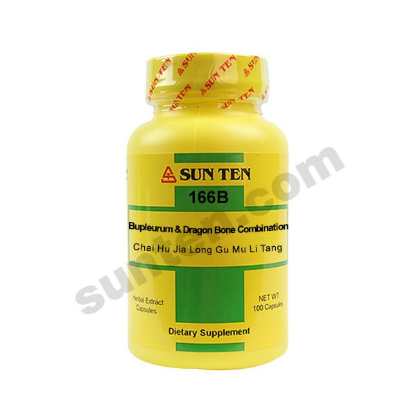 Sun Ten Chai Hu Jia Long Gu Mu Li Tang Bupleurum & Dragon Bone Combination 166B Capsules
