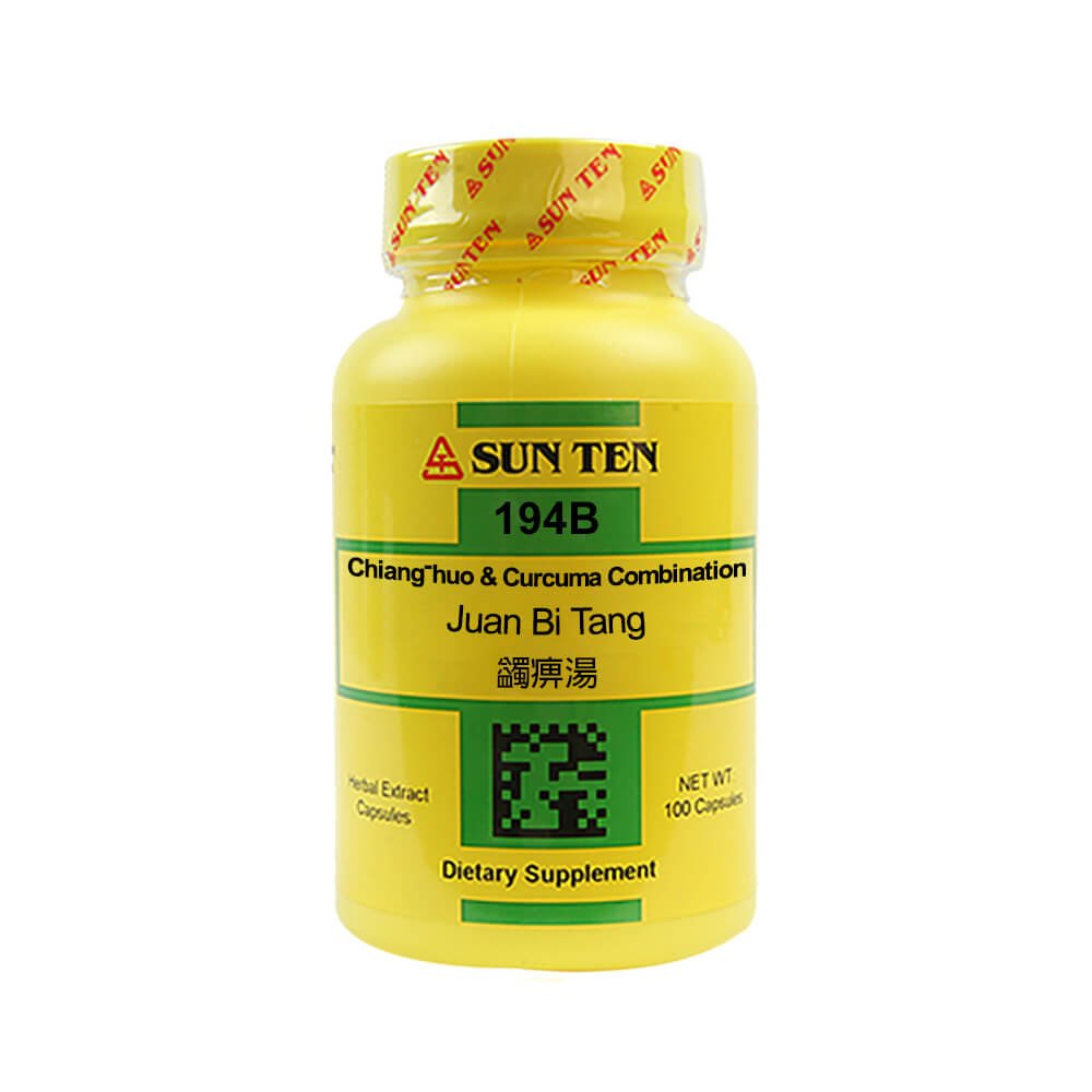 Sun Ten Juan Bi Tang Chiang-huo & Curcuma Combination 194B Capsules