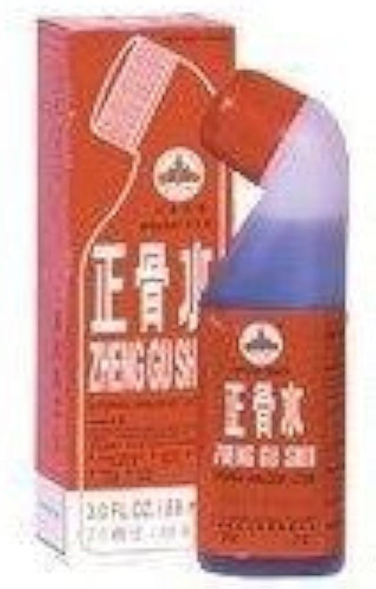 Zheng Gu Shui External Analgesic - Applicator bottle (roll-on/brush) - 3.0 Fl. Oz. (88 ml) (Genuine Solstice Product) - 12 bottles