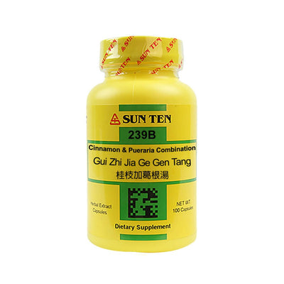 Sun Ten Gui Zhi Jia Ge Gen Tang Cinnamon & Pueraria Combination 239B Capsules