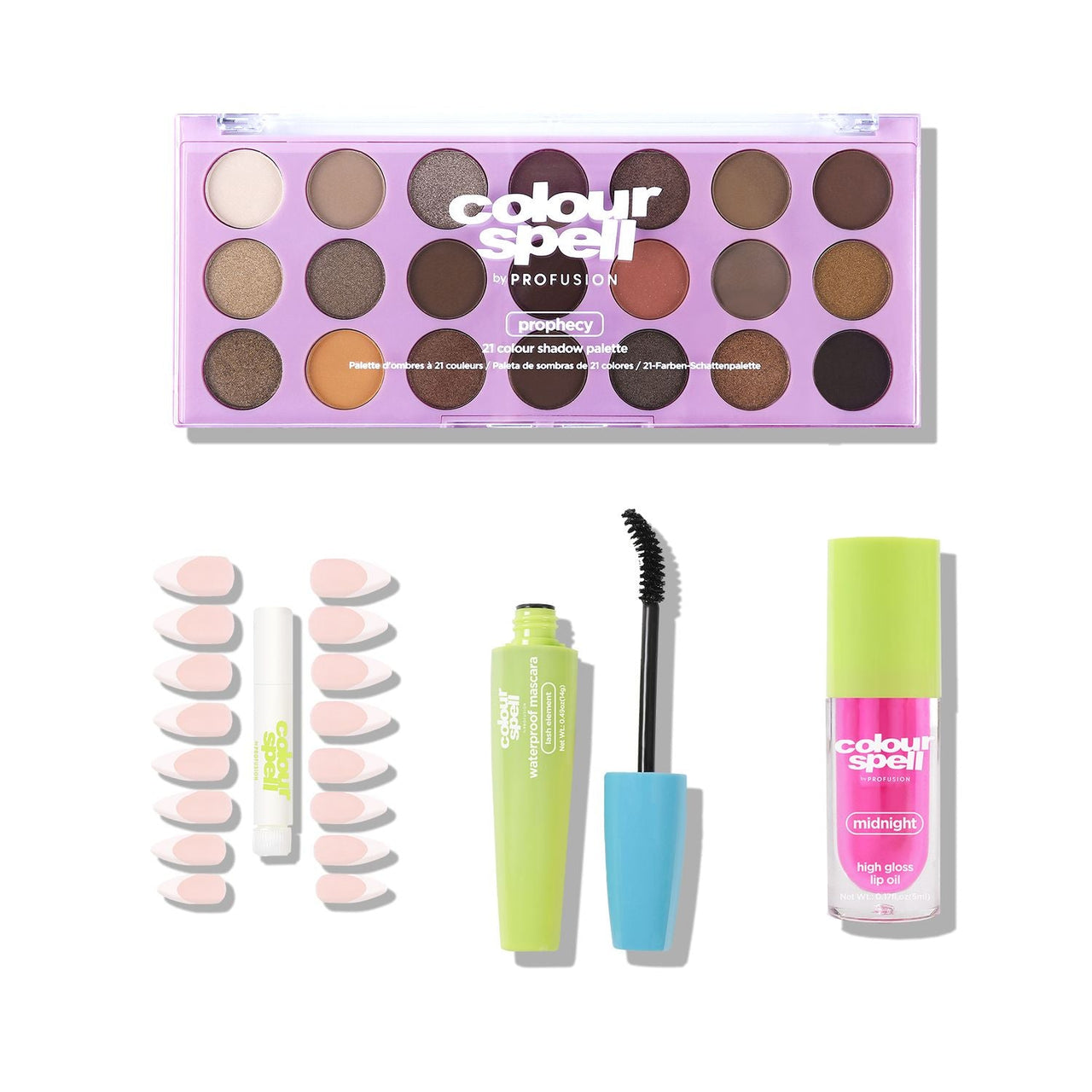 The It Girl Collection- Shadow, Mascara, Lip Oil & Nails