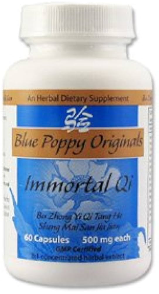 Blue Poppy - Immortal Qi 180 caps