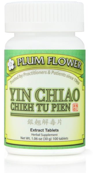 Plum Flower Yin Chiao Chieh Tu Extract, 100 Tablets (2-Pack)