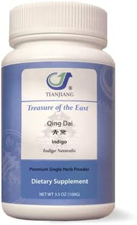 Treasure of the East, Indigo - Qing Dai Capsules   100 Capsules