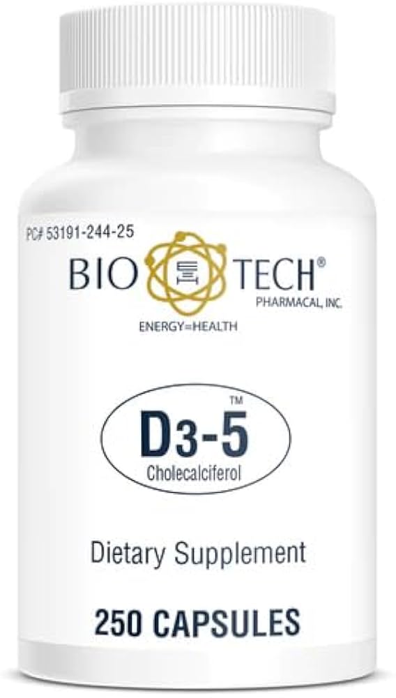 Bio-Tech D3-5 5000 Iu 250 Caps