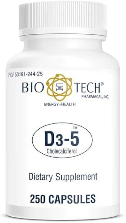 Bio-Tech D3-5 5000 Iu 250 Caps