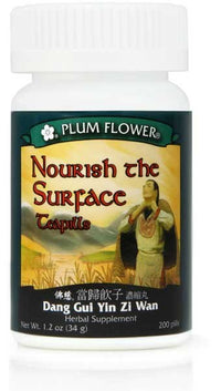 Nourish the Surface Teapills (Dang Gui Yin Zi Wan), 200 ct, Plum Flower
