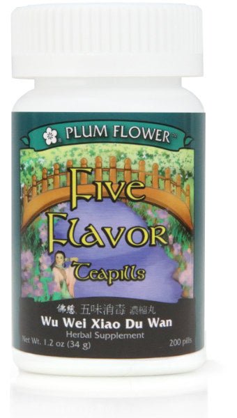Five Flavor Teapills (Wu Wei Xiao Du Wan)3332-mayway