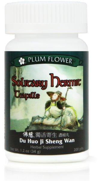 Solitary Hermit (Du Huo Ji Sheng Wan), 200 ct, Plum Flower
