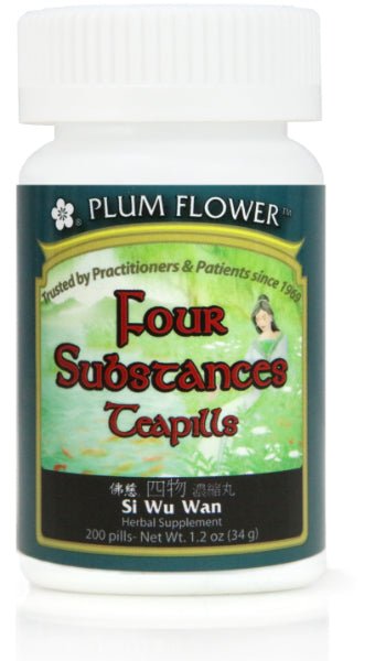 Four Substances For Women (Si Wu Wan), 200 ct, Plum Flower