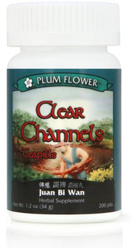 Clear Channels Teapills (Juan Bi Wan), 200 ct, Plum Flower
