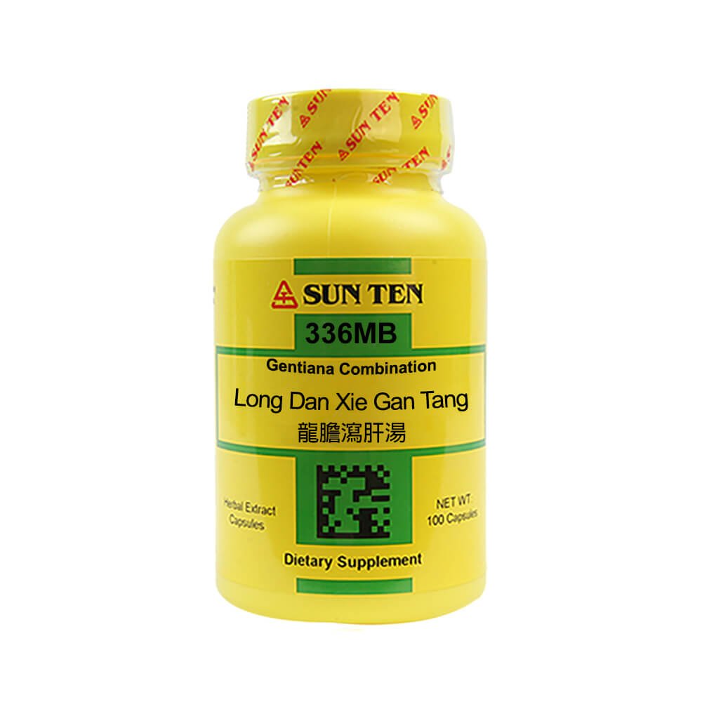 Sun Ten Long Dan Xie Gan Tang (Bian Fang) Gentiana Combination 336MB Capsules