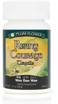 Rising Courage Teapills (Wen Dan Tang Wan), 200 ct, Plum Flower