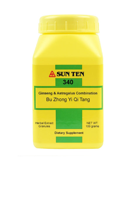 Sun Ten Bu Zhong Yi Qi Tang Ginseng & Astragalus Combination 340 Granules