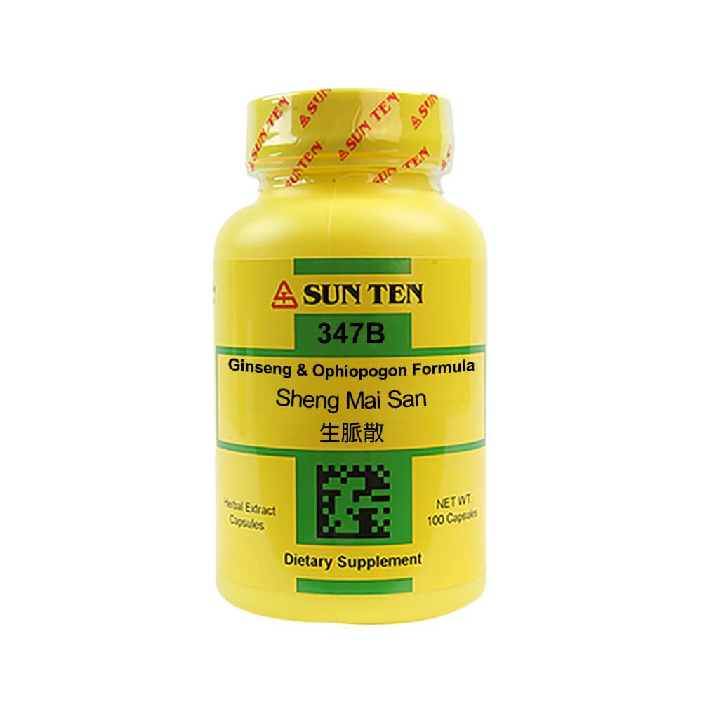 Sun Ten Sheng Mai San Ginseng & Ophiopogon Formula 347B Capsules