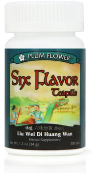 Six Flavor ECONOMY SIZE, 1000 ct, Plum Flower
