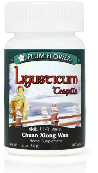 Ligusticum Teapills - Chuan Xiong Wan - Plum Flower