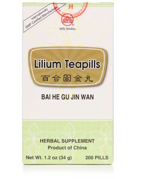 Bai He Gu Jin Wan (Lilium Teapills), 200 ct, Min Shan