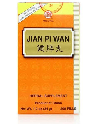 Jian Pi Wan, Healthy Digestion Teapills, 200 ct, Plum Flower