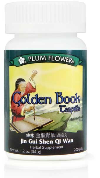 Golden Book Economy Size, 1000 tea pills by Mayway-Plum Flower 5.8oz