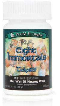 Eight Immortals Teapills (Mai Wei Di Huang Wan), 200 ct, Plum Flower