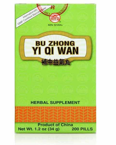 PLUM FLOWER CHINESE TEA Bu Zhong Yi Qi Wan/Central Chi, 200 CT