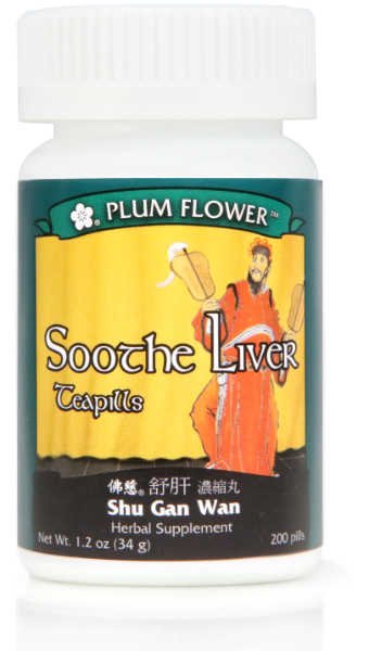 Plum Flower - 3677 - Soothe Liver Teapills - 200 Teapills