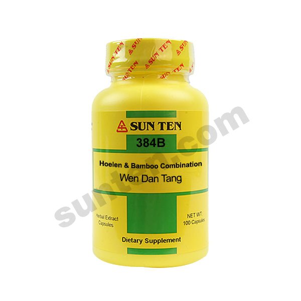 Sun Ten Wen Dan Tang Hoelen & Bamboo Combination 384B Capsules