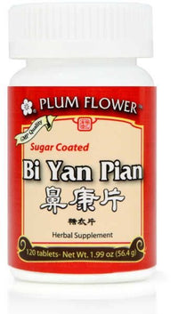 Plum Flower - Bi Yan Pian - Sugar Coated - 120 Tablets