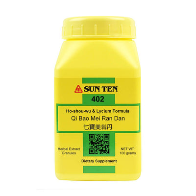 Sun Ten Qi Bao Mei Ran Dan Ho-shou-wu & Lycium Formula 402 Granules