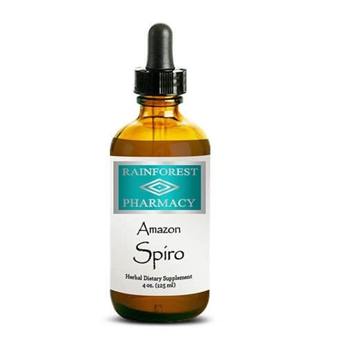 Rainforest Pharmacy Spiro Liquid Extract 4 oz | Synergistic Blend of 6 Rainforest Botanicals | Chanca Piedra, Bellaco Caspi, Tamamuri, Matico, Huacapu & Ajos Sacha