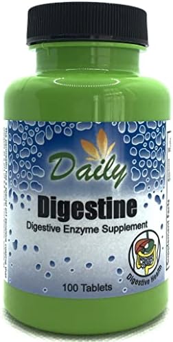 Daily Manufacturing Digestine (Digestive Enzymes Mycozyme, Pancreatin, Papain, Acid Stable Protease, Betaine HCl, Iron Bile Salts)