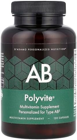 D'Adamo Personalized Nutrition - Polyvite AB 120 vcaps