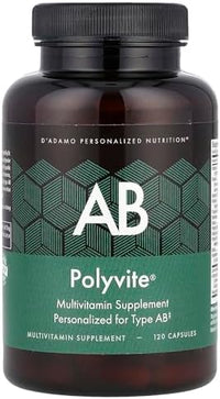 D'Adamo Personalized Nutrition - Polyvite AB 120 vcaps