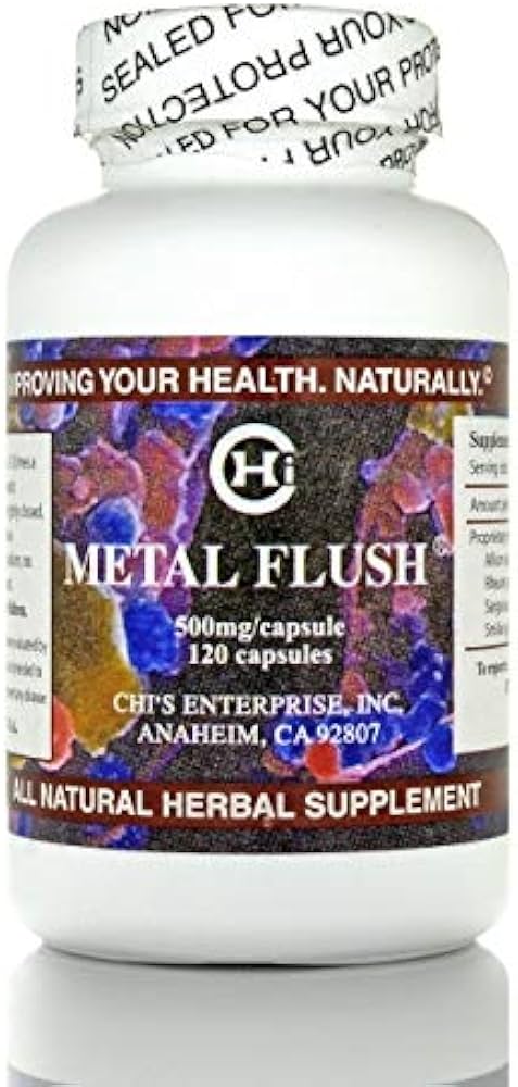 Chi's Enterprise Metal Flush 120 Capsules