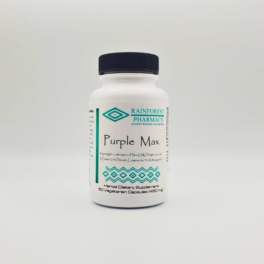 Rainforest Pharmacy - Purple Max - 60 Vege Caps