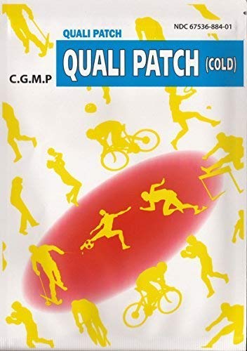 Quali Patch - Cold Pain Relief Patch - 3 Pack - 2 sheets per pack
