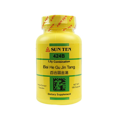 Sun Ten Bai He Gu Jin Tang Lily Combination 424B Capsules