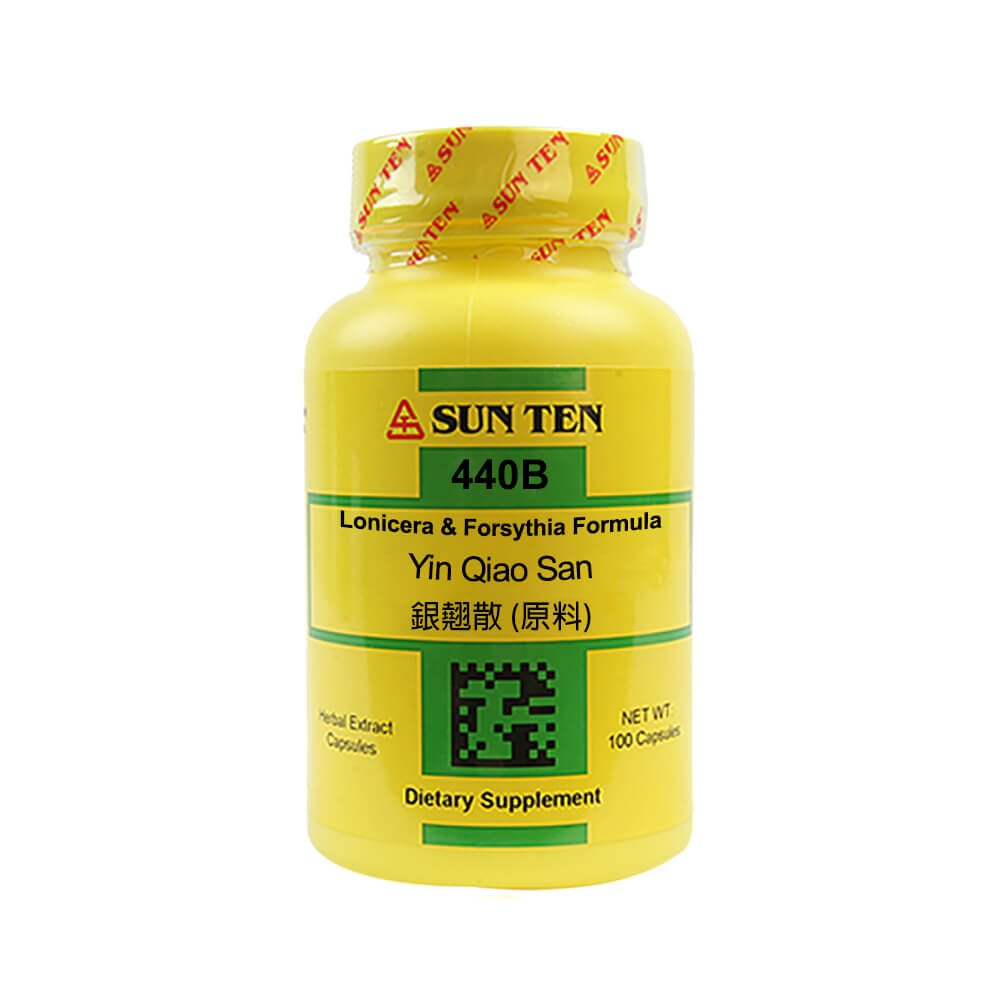 Sun Ten Yin Qiao San Lonicera & Forsythia Formula 440B Capsules