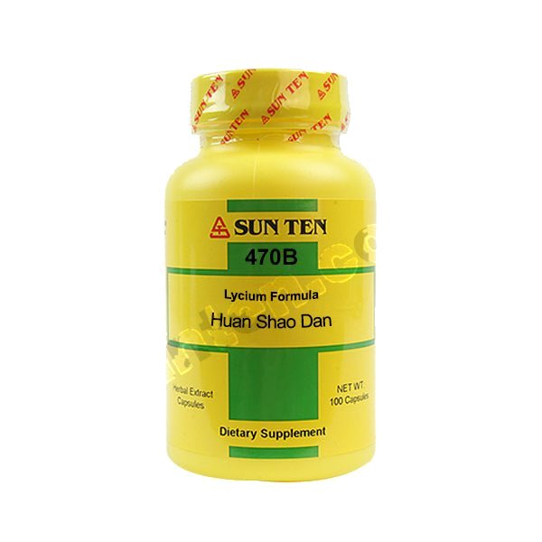 Sun Ten Huan Shao Dan Lycium Formula 470B Capsules