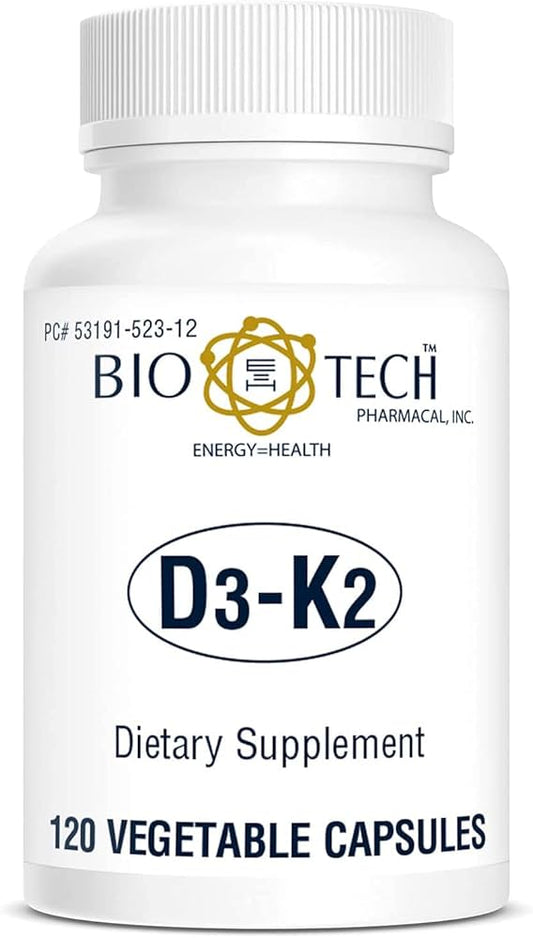Bio-Tech D3-K2 120 Vegcaps