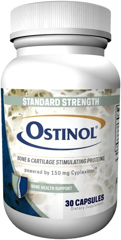 Ostinol Standard 150mg. Bone & Joint Supplement. Stem Cell Activation Certified. Bio Active Protein Complex for Mild Bone Loss & Mild Joint Disfunction. 30 Capsules