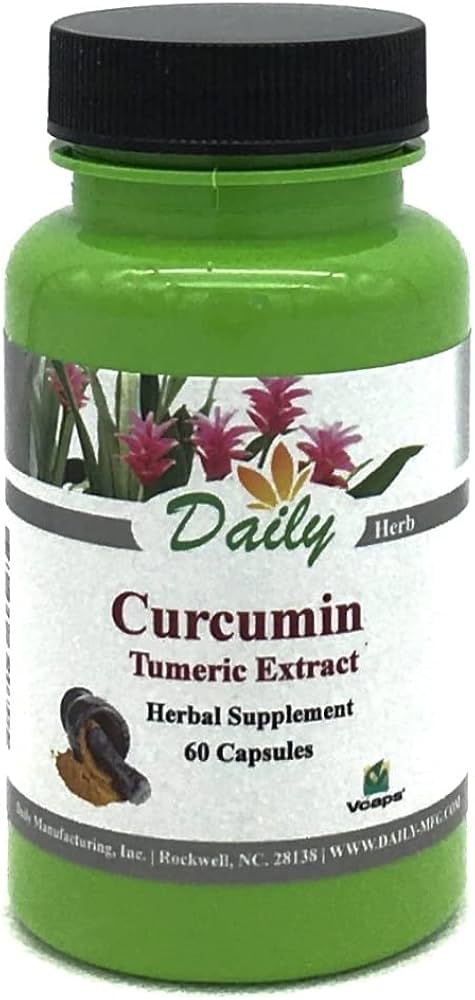 Daily Manufacturing Curcumin (Turmeric & Black Pepper Exract)