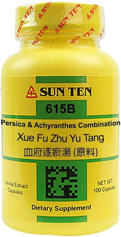 Sun Ten - Persica & Achyranthes Combination Capsules / Xue Fu Zhu Yu Tang / ?????