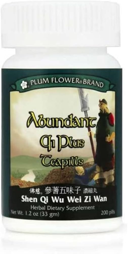 Abundant Qi Plus Teapills- MW3703- Shen Qi Wu Wei Zi Wan