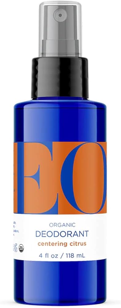 EO Organic Deodorant Spray, Citrus, 4 Fluid Ounce