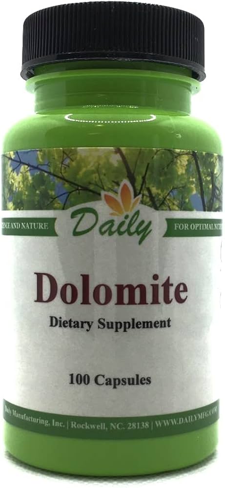Daily Manufacturing Dolomite 100 Capsules