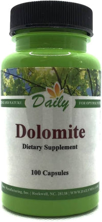 Daily Manufacturing Dolomite 100 Capsules